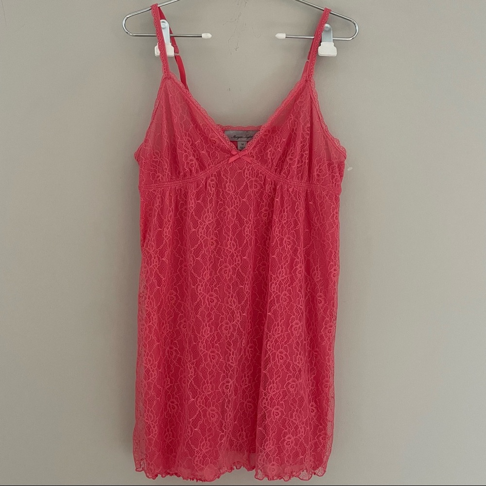 Morgan Taylor lace lined slip